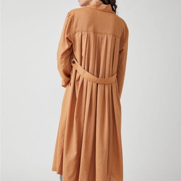 Free People Rae Longline Duster - Picture 2 of 6